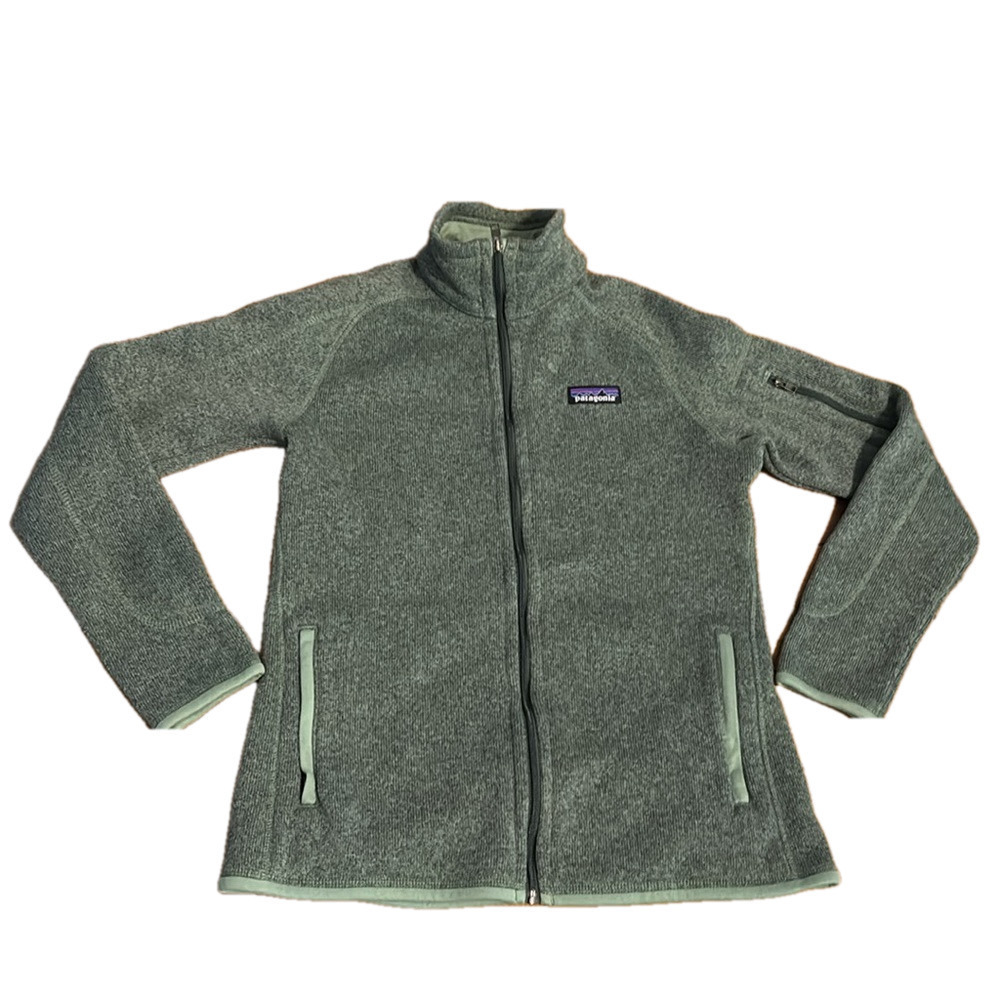 Patagonia women’s better than sweater, size S, forest green